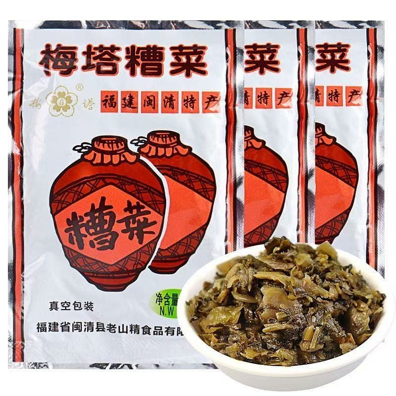 梅塔糟菜酸菜酱菜75*5包 5 包