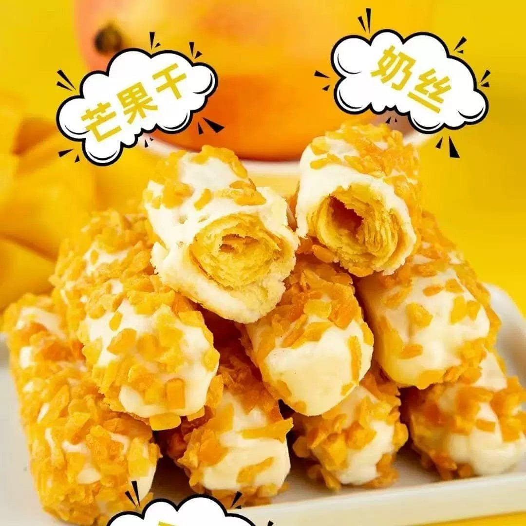 Xinjiang brushed milk pastry mango flavor 500g 500 g