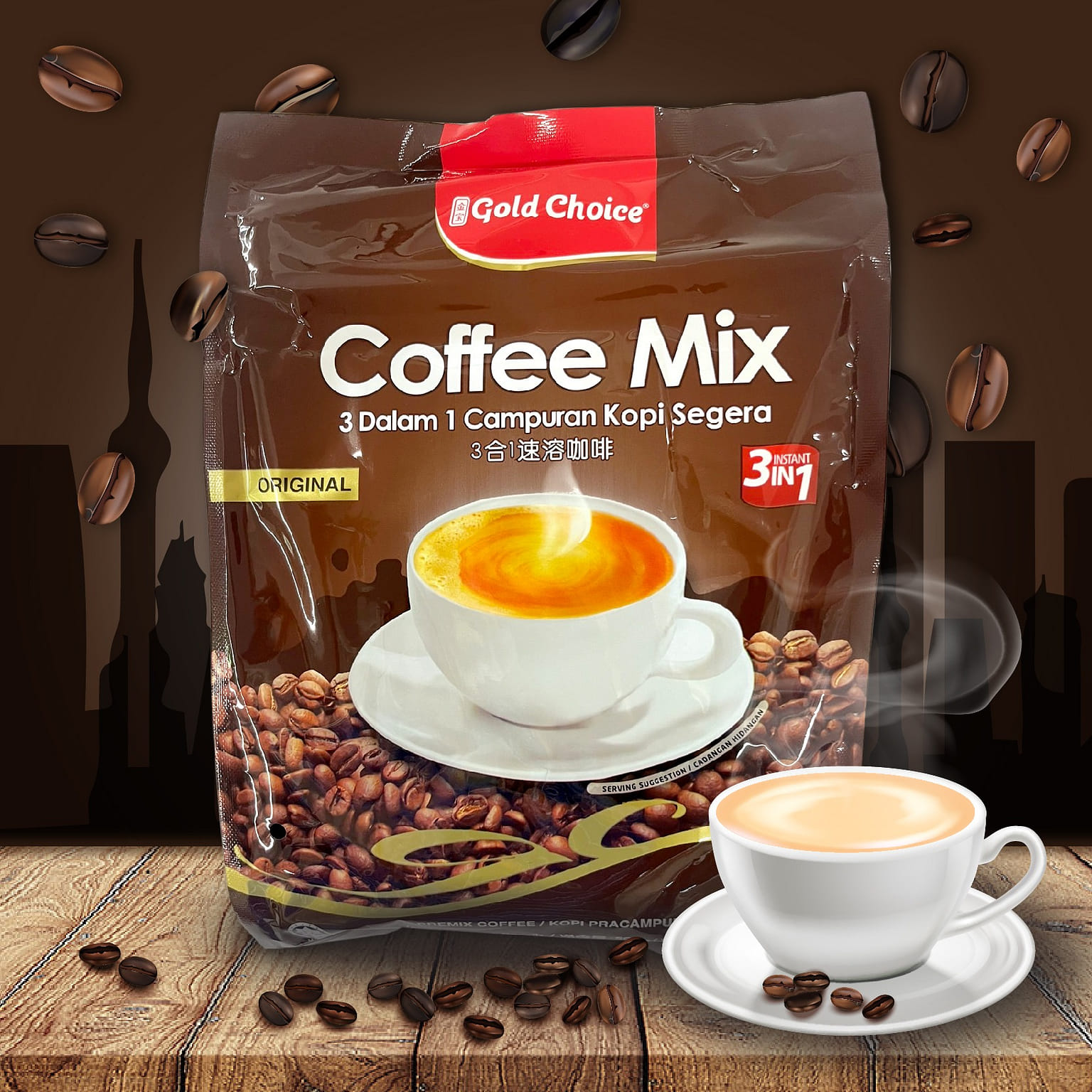 Coffee Mix 3 in 1 17.63 온스