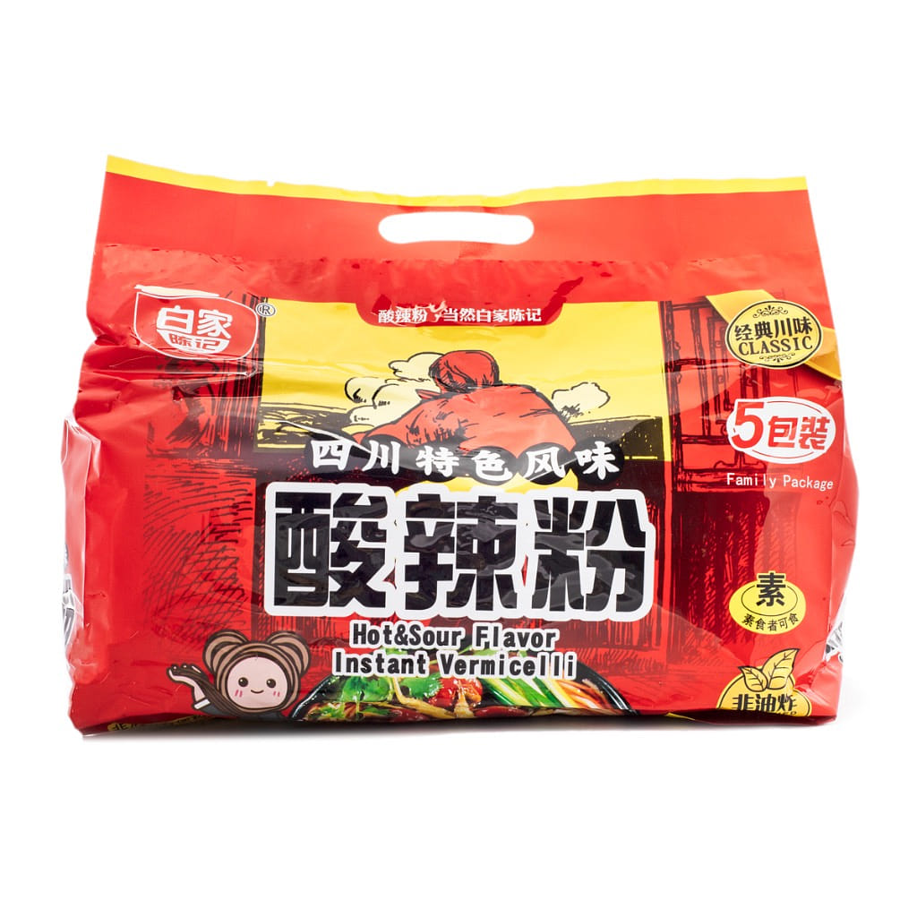 Miến Chua Cay Ăn Liền Baijia 525 g