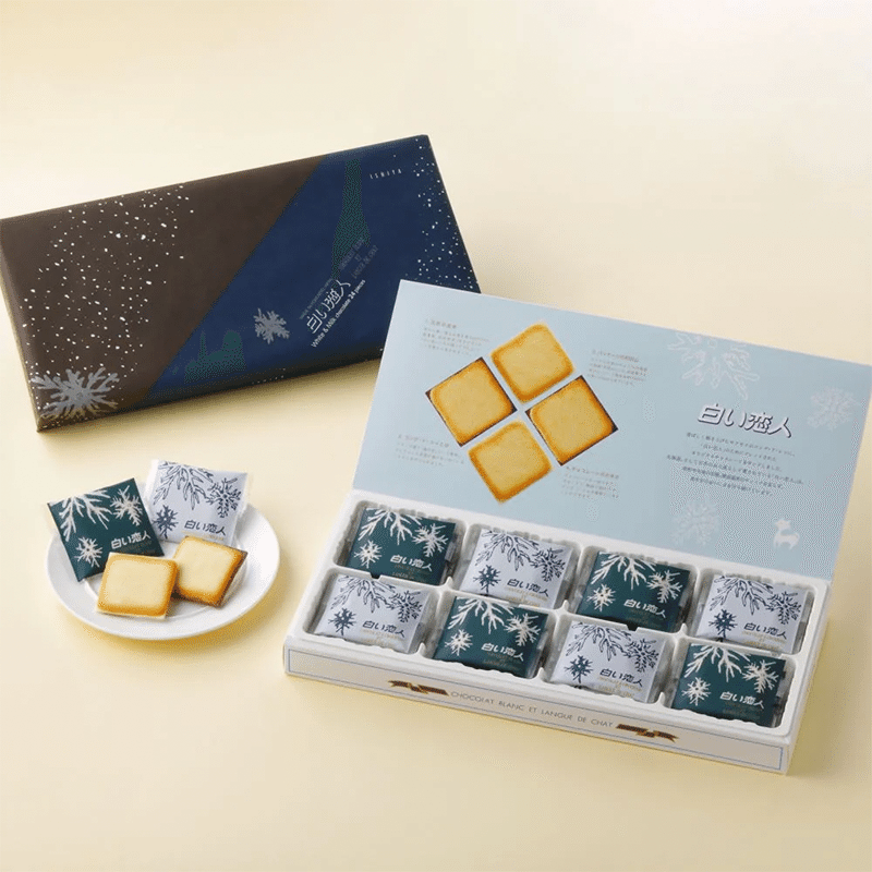 ISHIYA White Lovers White&Black 24 pcs 1 each