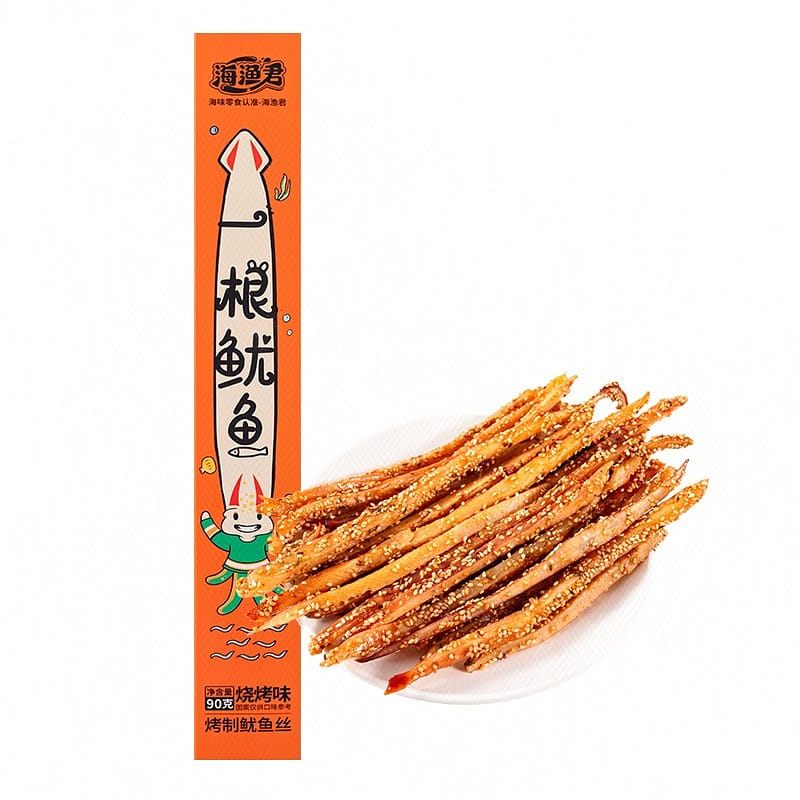 海渔君 一根鱿鱼(烧烤味) 90 克