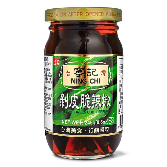 weee_canned_Ning Chi Skinned Green Peppers 245 g