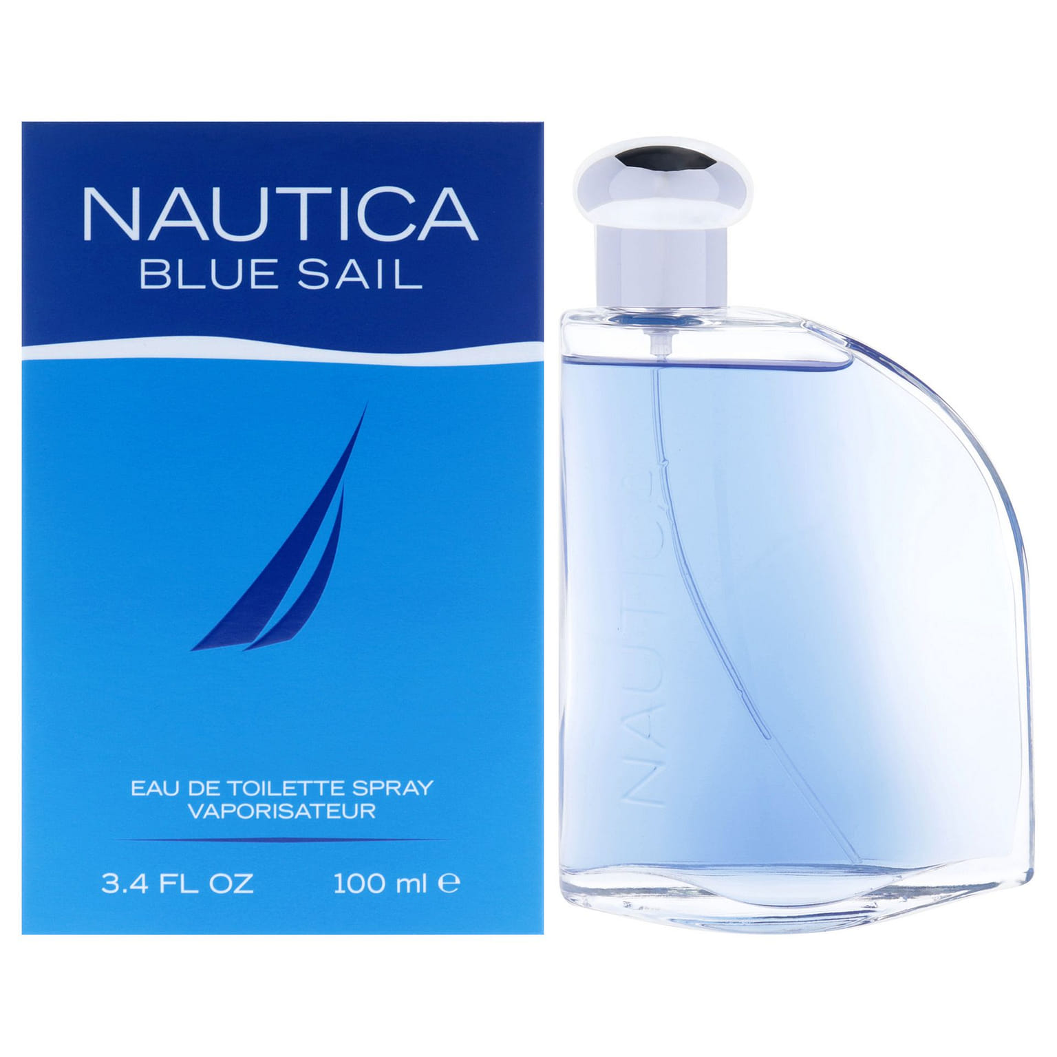 Nautica 男士藍帆淡香水 - 3.4 盎司 3.4 盎司