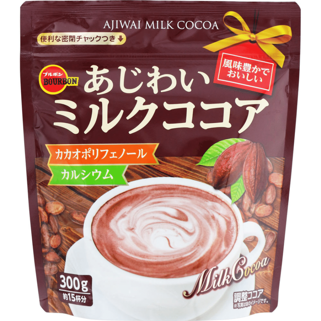 Bourbon Ajiwai Milk Cocoa 300g x 1 bag 1 อัน