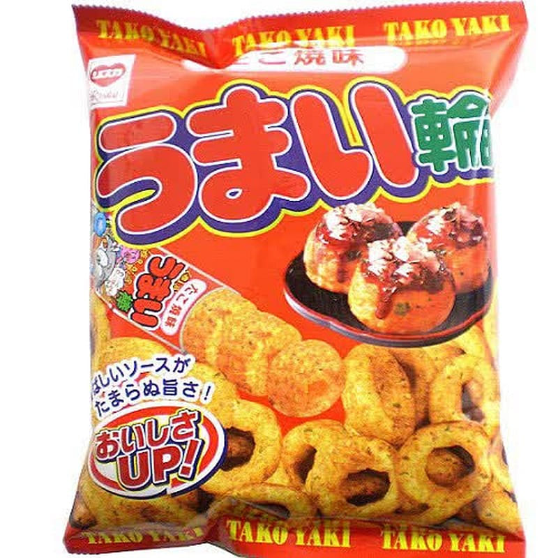 Risuka Umaiwa Takoyaki Flavor 75g [Snack] 1 each