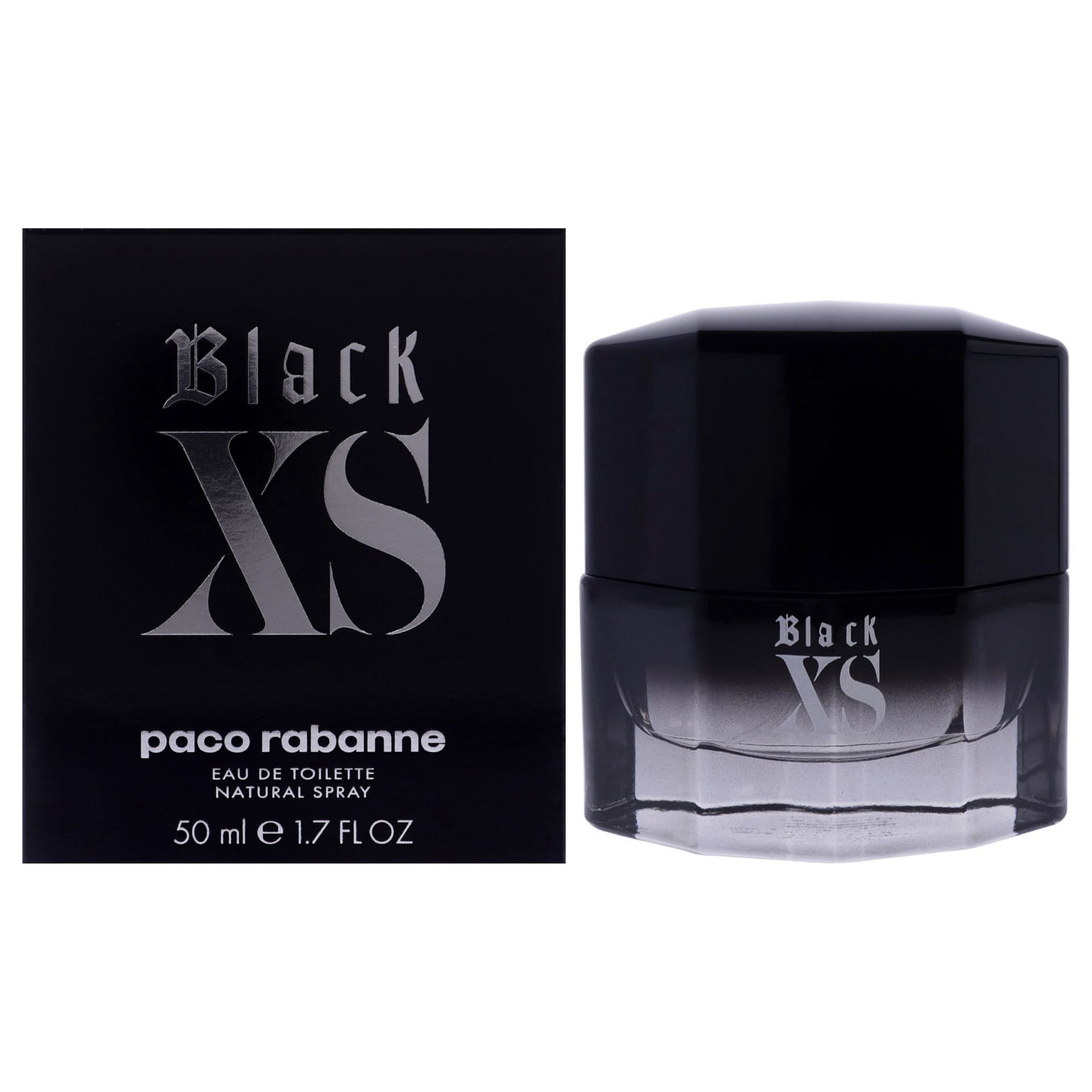 Black XS by Paco Rabanne for Men - 1.7 oz EDT 1.7 oz