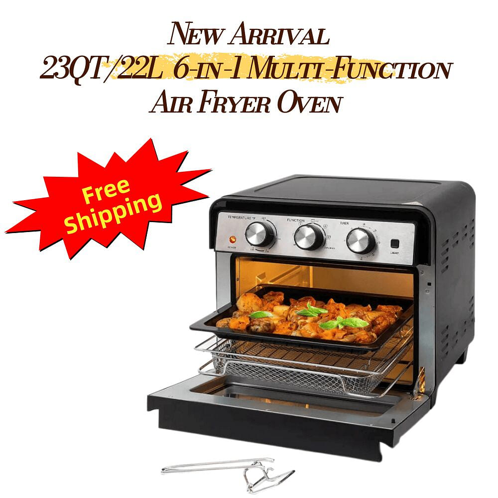 23QT 6-in-1 Air Fryer Toaster Oven 22L 1 bunch
