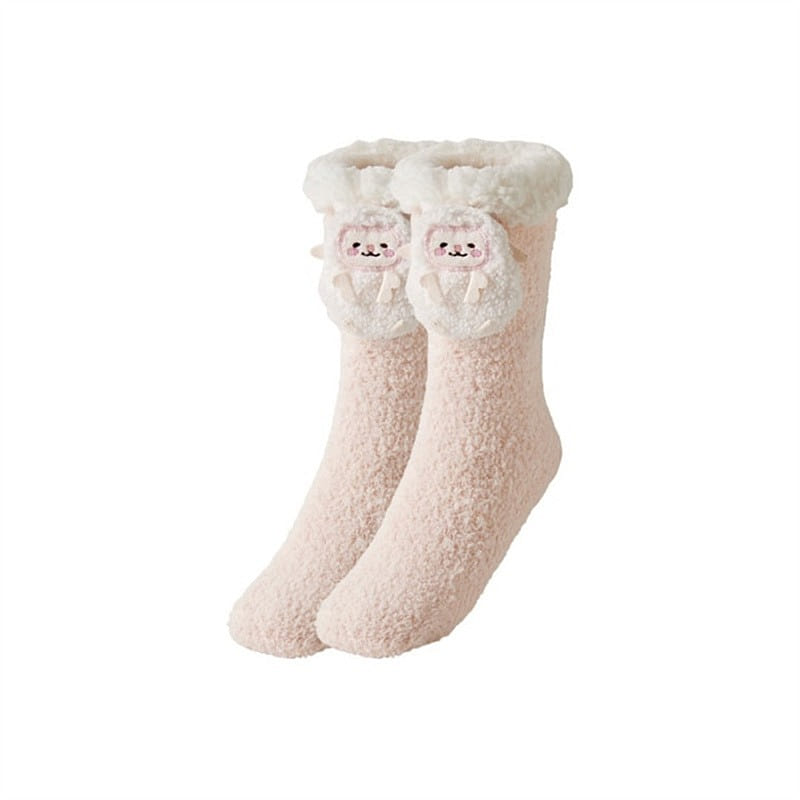 No Heart Winter Foot Warmer Rechargeable Heated Heated Socks Baa Baa Cloud 1 개