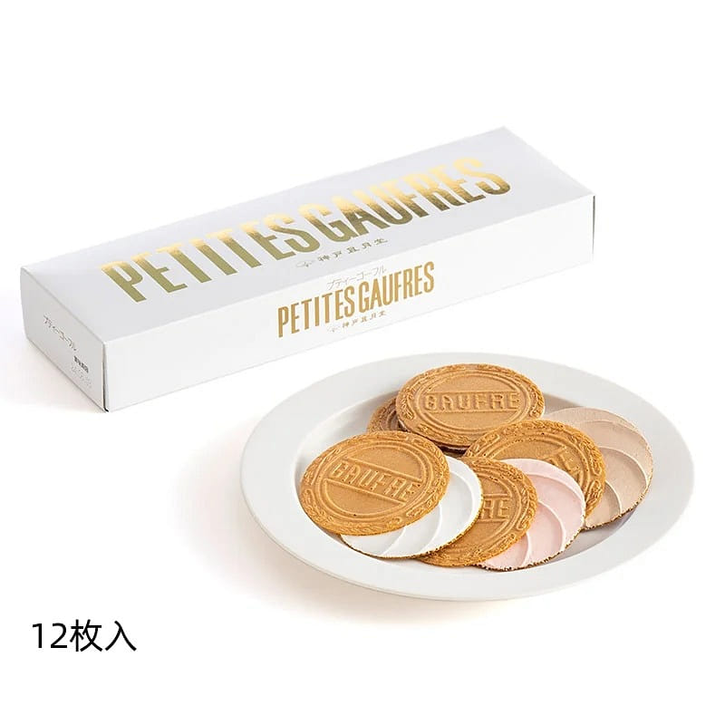 Kobe Fugetsudo Petit Gaufre Cookie 12 pcs 1 กล่อง