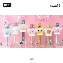 BT21 MININI LED Wireless Bluetooth Mic by BTS Mang 2 磅