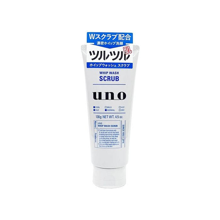 SHISEIDO UNO Whip Wash Scrub 130g 130 그램