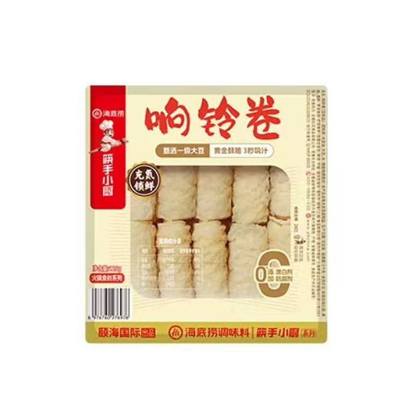 Haidilao hot pot ingredients Ring bell roll 120g 120 그램