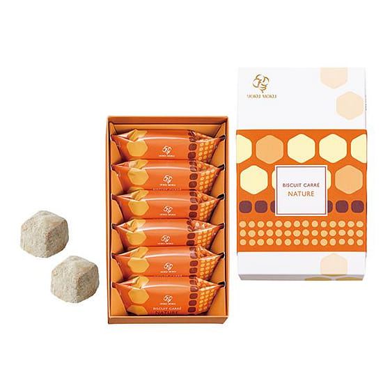 weee_snack_YOKU MOKU Casual Gift Collection Biscuit Carre Nature Wasanbo Flavor 6 pcs 1 box
