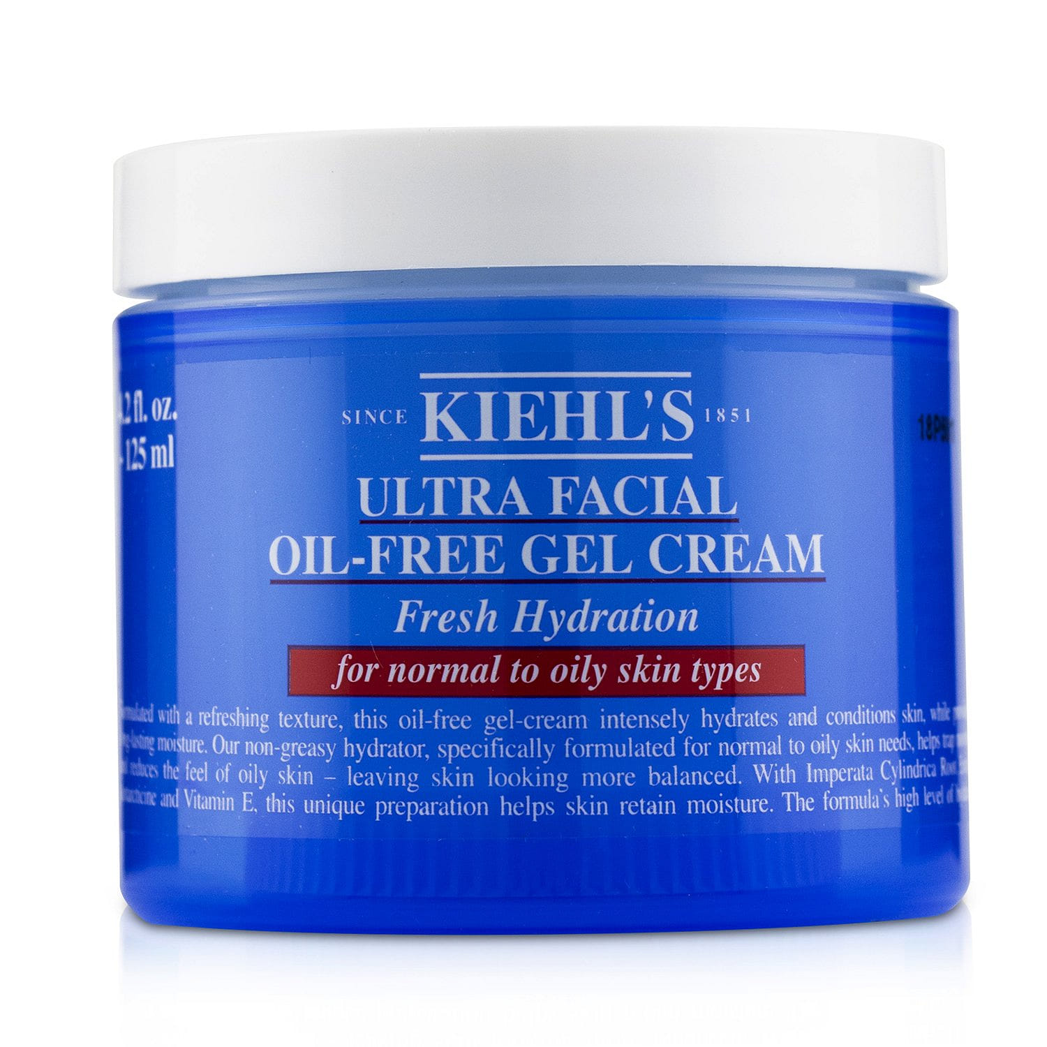 Kiehl's Ultra Facial Oil-Free Gel Cream - For Normal to Oily Skin Types 125ml/4.2oz 125 มิลลิลิตร