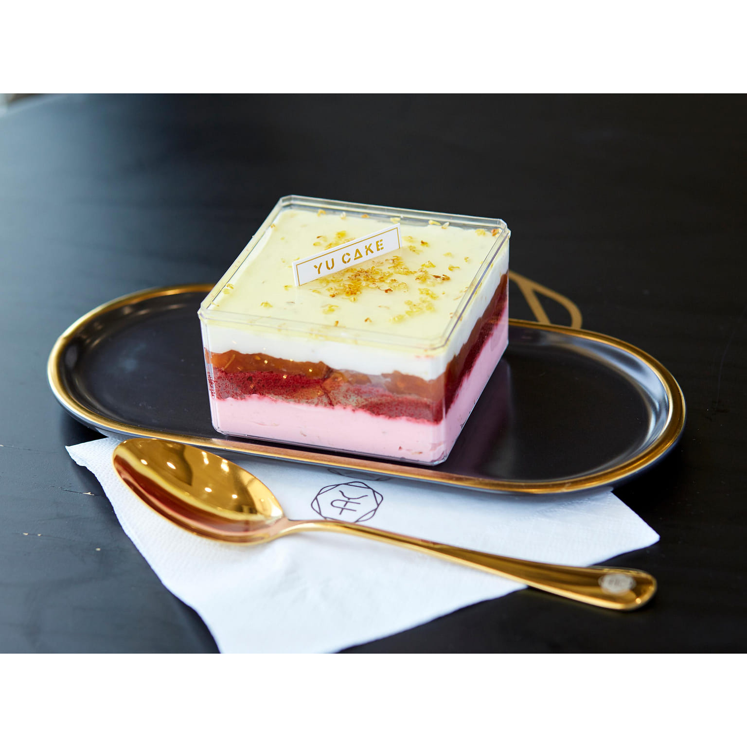 【Dessert】Hawthorn & Osmanthus Frangrans Cream Cheese Box Cake 1 개