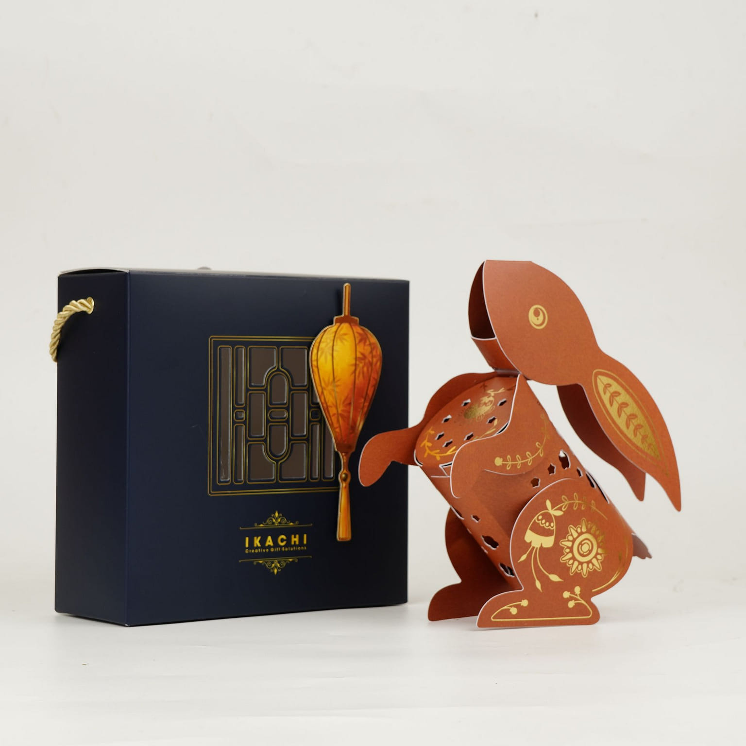 Ikachi The Jade Bunny Premium Mixed Nuts Mooncake 188 g