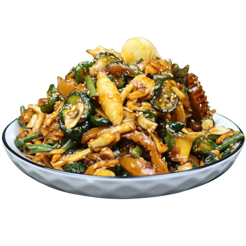 东北特色小咸菜八宝酱菜东北酱八宝咸菜酱菜下饭八宝菜250g*1袋 50 克