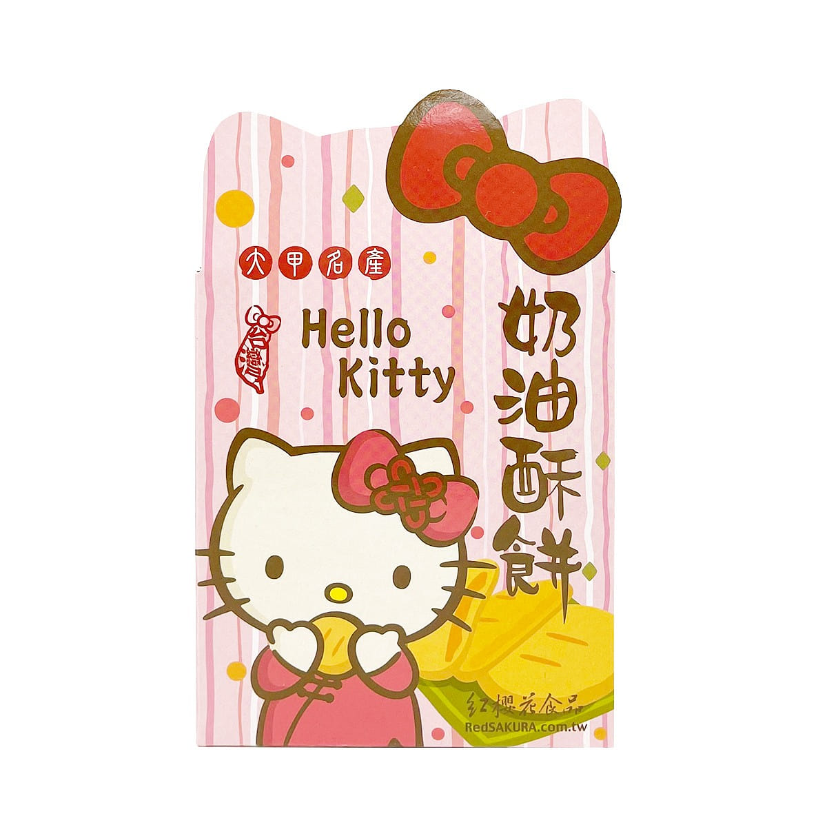 RED SAKURA Hello Kitty Butter Crisps  2pcs 130 그램