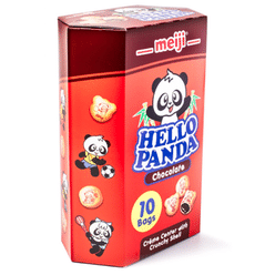 Meiji Hello Panda Cookies Chocolate Filling 9.1oz 1 each