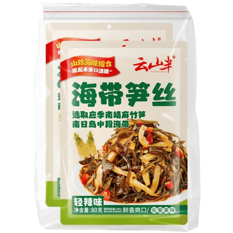 Yunshan semi spicy kelp bamboo shoots 400 g