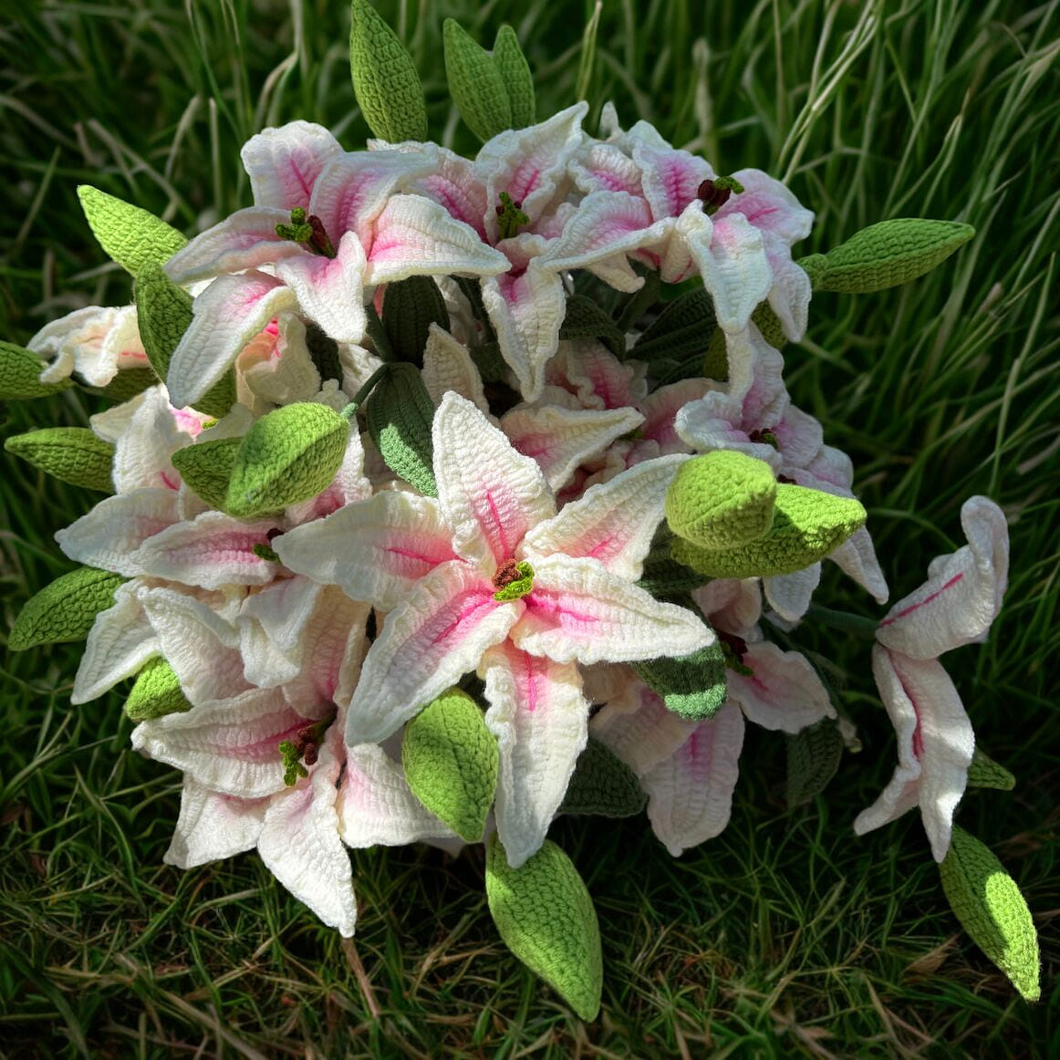 Crochet Flower- Lily 1 phần