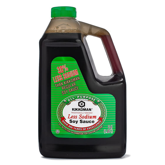 weee_seasoning_Kikkoman Soy Sauce Less Sodium 64 oz