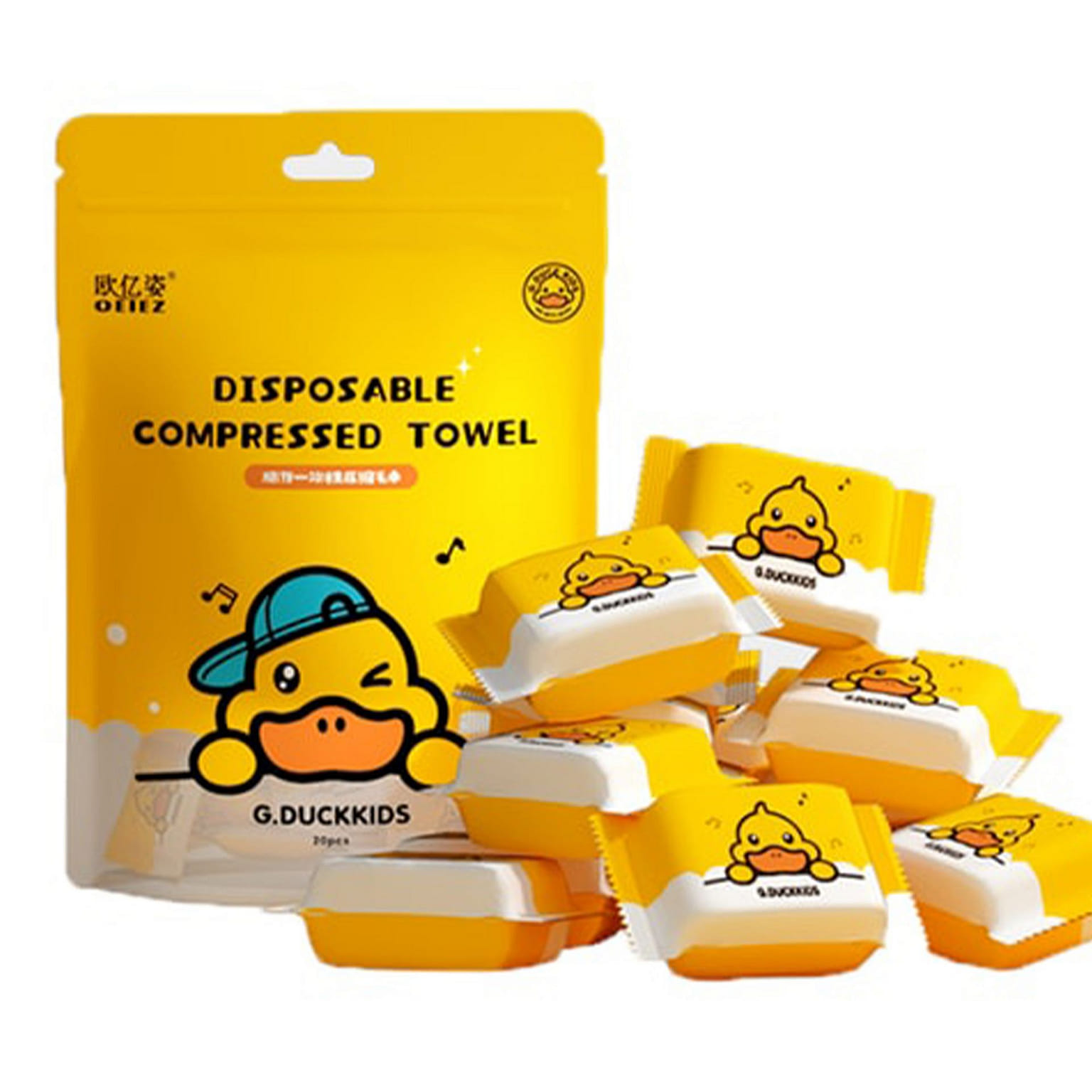 Compressed towel Travel collection 20pcs 1 each