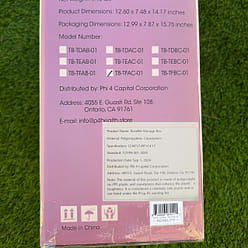 약품 화장품 문구 정리함 ROSELIFE 분리 가능 자유 조합 4단 정리함 [TFAC] 낮은 2개와 높은 1개의 4서랍 5슬롯 책상 정리함 투명 1 개입