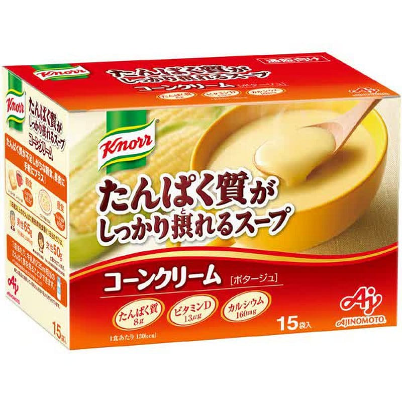 味之素家樂高蛋白玉米濃湯，15包 1 份