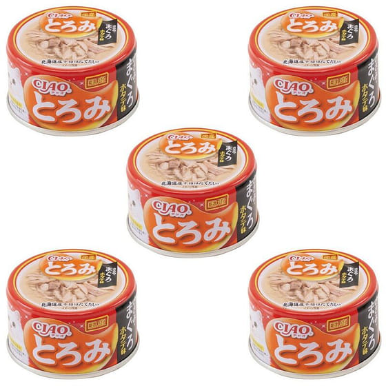 weee_grocery_伊纳宝 金枪鱼&扇贝味 80g*5罐 1 份