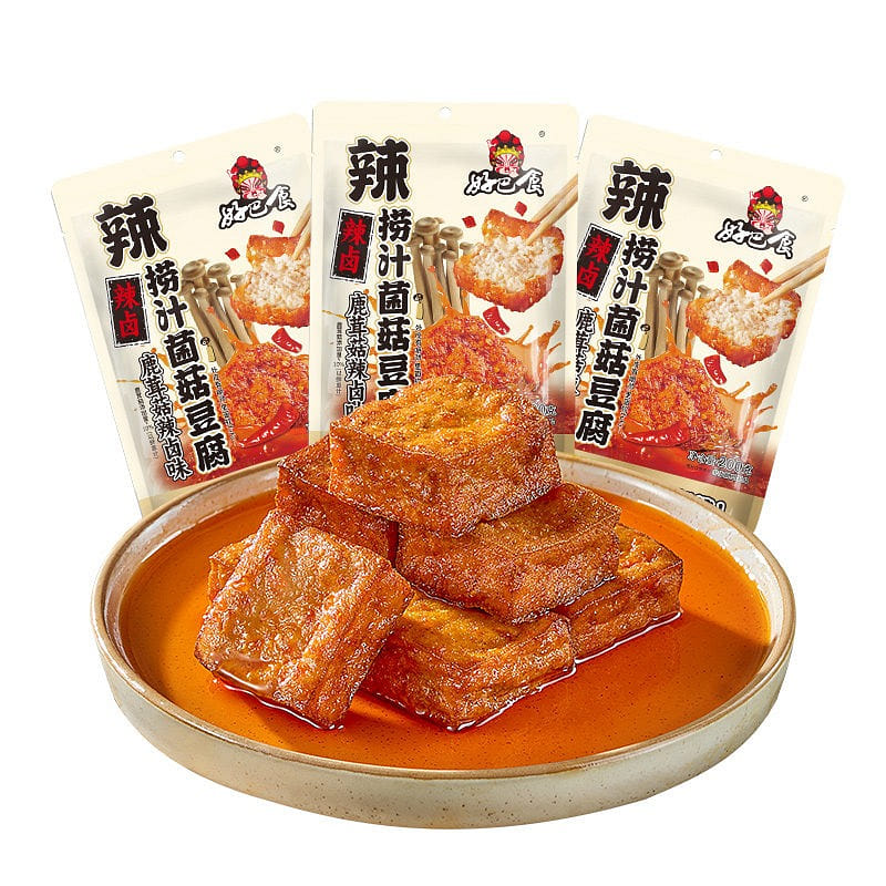 Good Food Spicy Braised Tofu with Sauce Snack 400 g