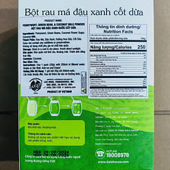 DALA HOUSE PENNYWORT-GREENBEAN COCONUT MILK POWDER 7.5 oz