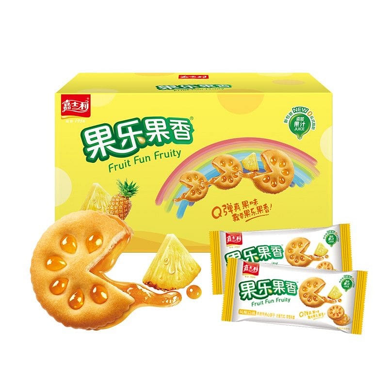 Jiasili Pineapple Jam Sandwich Cookies 1000g 1000 g
