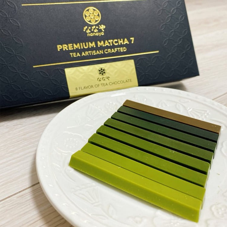 ななや静岡抹茶SWEETS FACTORY Premium MATCHA 7 8種各2本入り