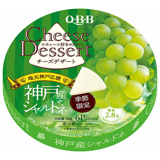 weee_bakery_QBB Cheese Dessert 6 Pcs Kobe Chardonnay 90g 1 can
