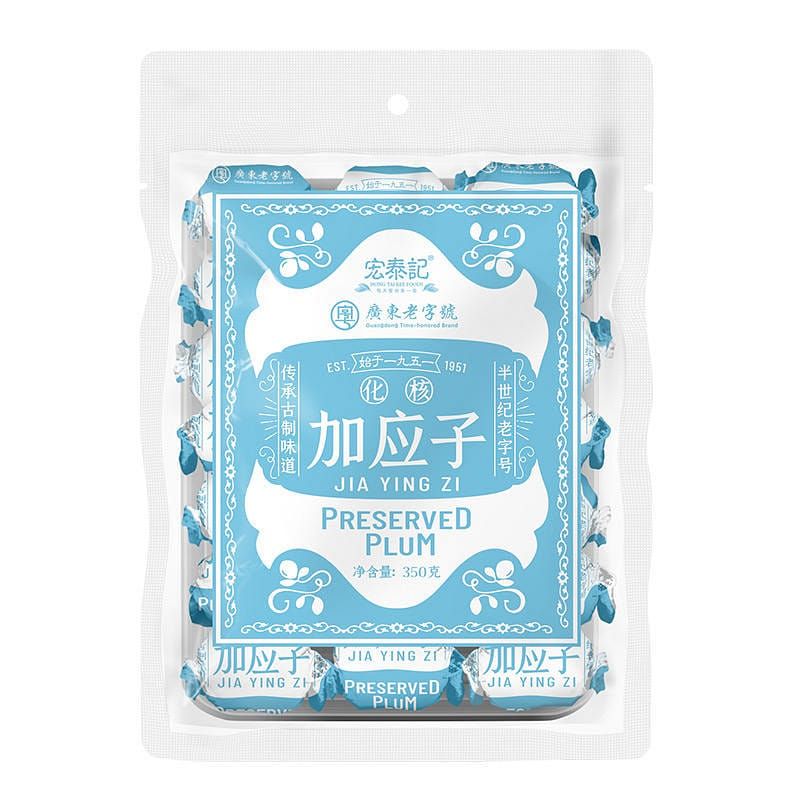 Hong tai Ji Hua he Jia ying zi Guangdong time-honored new and old packaging 350 กรัม