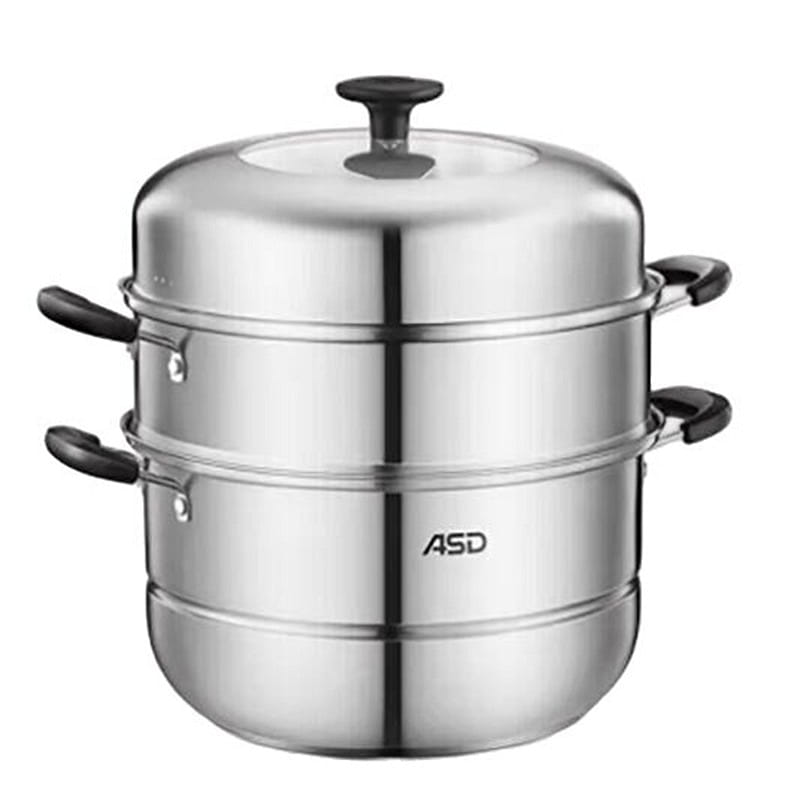 ASD Stainless steel layered bottom steamer 30cm 1 개입