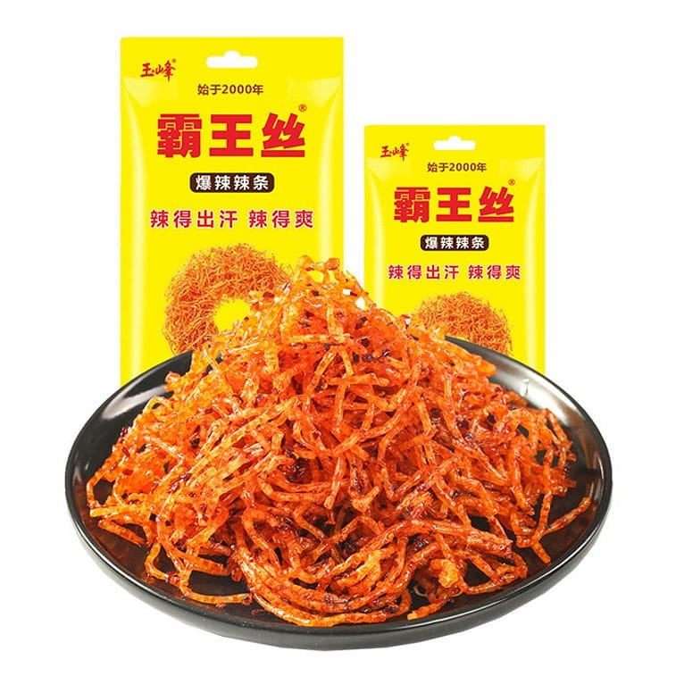 Yufeng Spicy Stripes and Shredded Pork to Relish Hunger, Quickly Fried Spicy 65 그램