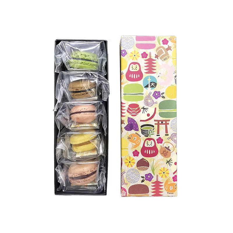 Wa Macaron 5-Flav Assort 1 case