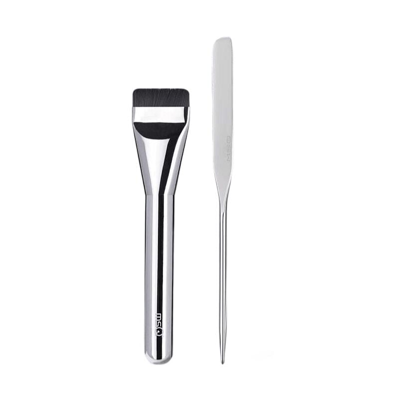 MSQ Foundation Brush 1 pcs + Spatula 1 pcs 1 each