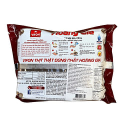 Vifon HoangGia Instant Noodle Crab 120g pack of 18 1 each