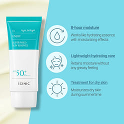 SCINIC Enjoy Super Mild Sun Essence SPF 50+ PA++++ 50 毫升