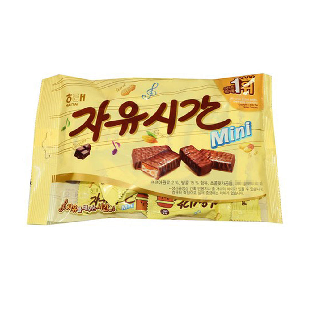 Haitai Free Time Chocolate Bar Mini 180 g