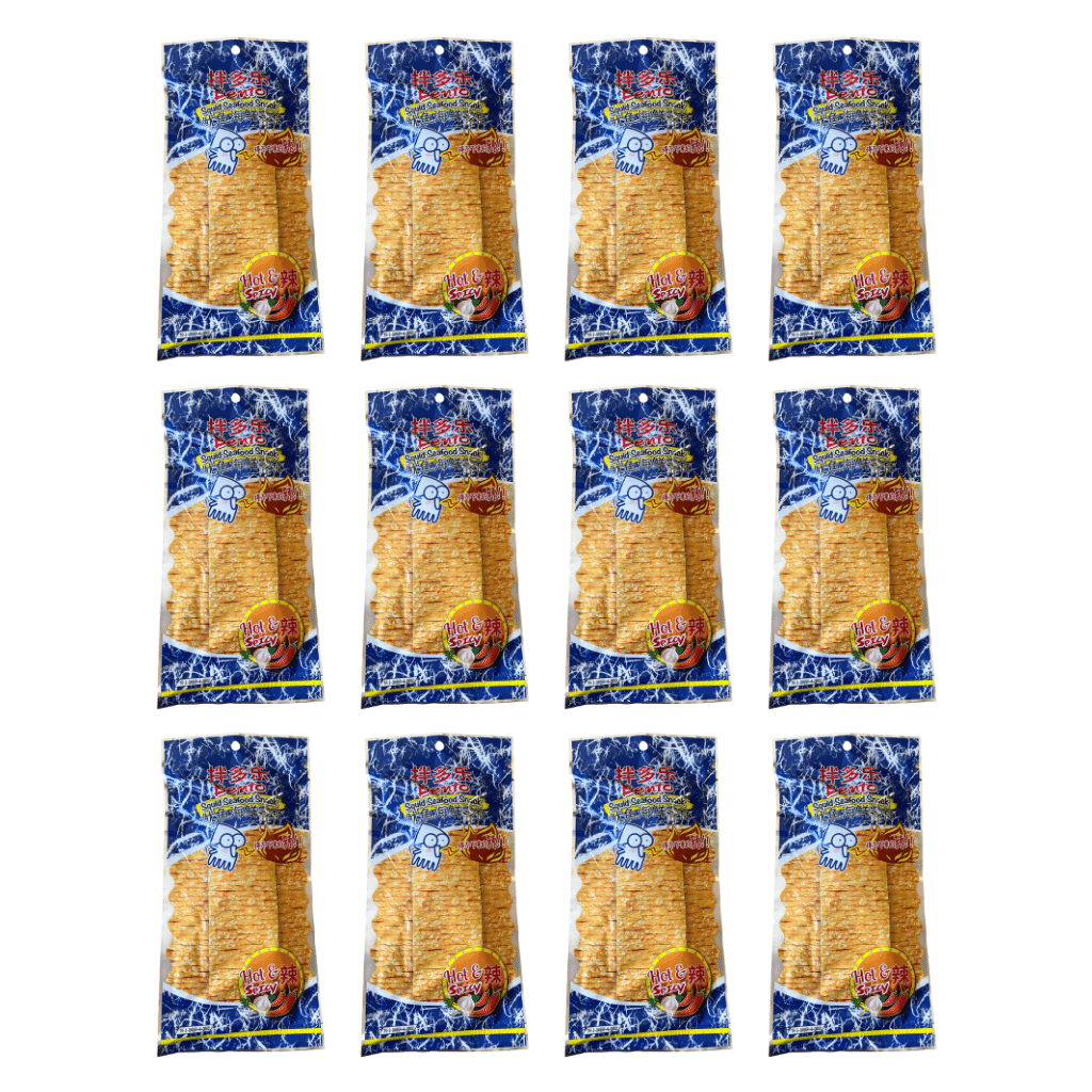 Bento Seafood Squid Snack Spicy pack of 12 1 개
