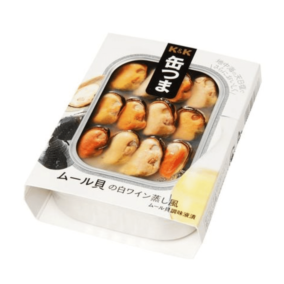 K&K Tsuma Mussels Steamed in White Wine 95g 95 g