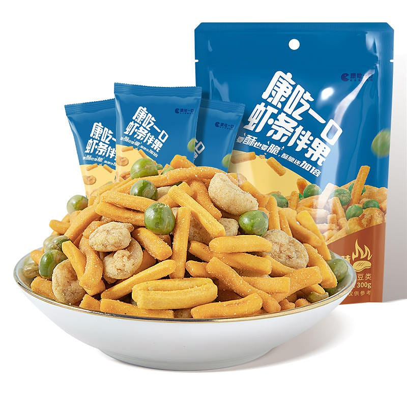 [About 18-20 sachets] Take a bite of shrimp strips with the smell of fruit barbe 300 그램
