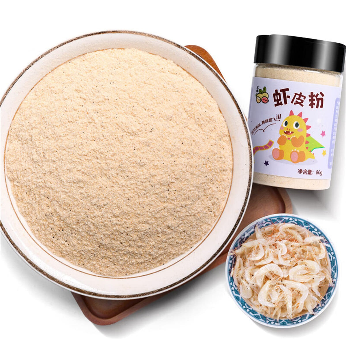 Shrimp skin powder supplementary food without added seasoning 80 그램
