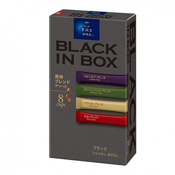 weee_beverages_AGF BLACK IN BOX Mixed Origin Instant Coffee 8 count