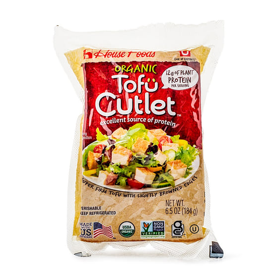 weee_tofuplantbased_House Organic Tofu Cutlet 6.5 oz